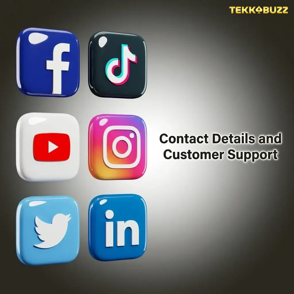TekkaBuzz 24/7 customer support contact details including live chat, email, and FAQ options for Bangladeshi players